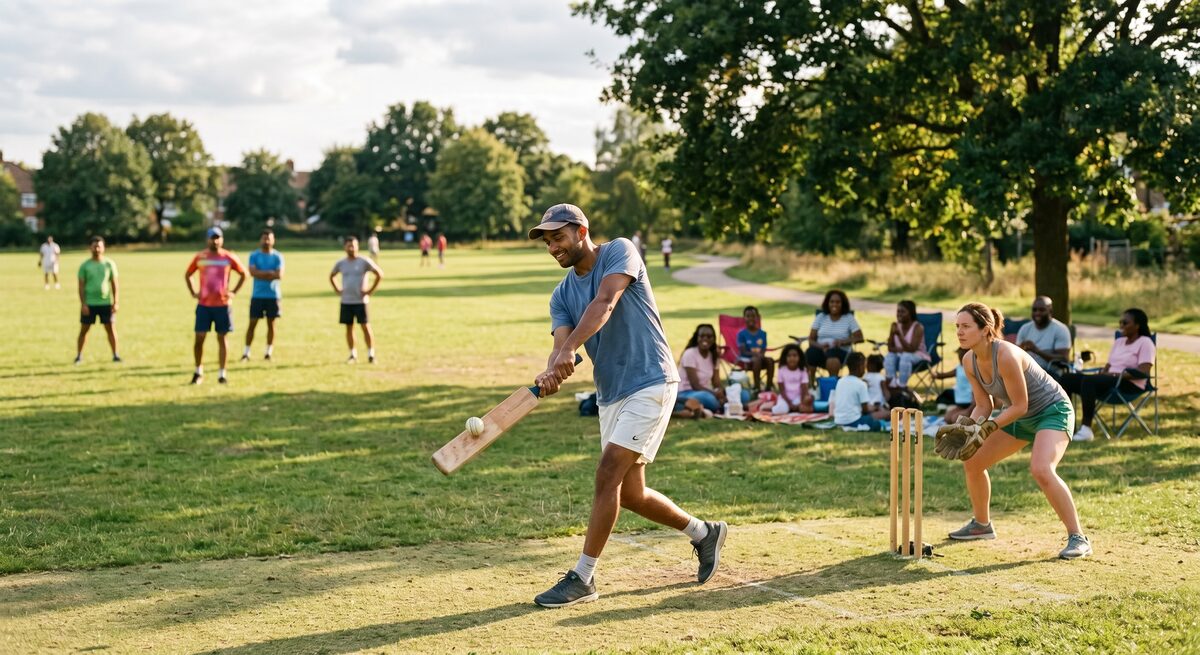 Cricket in the Park