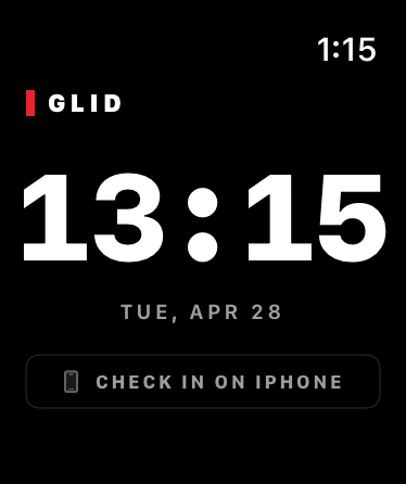 Lock screen